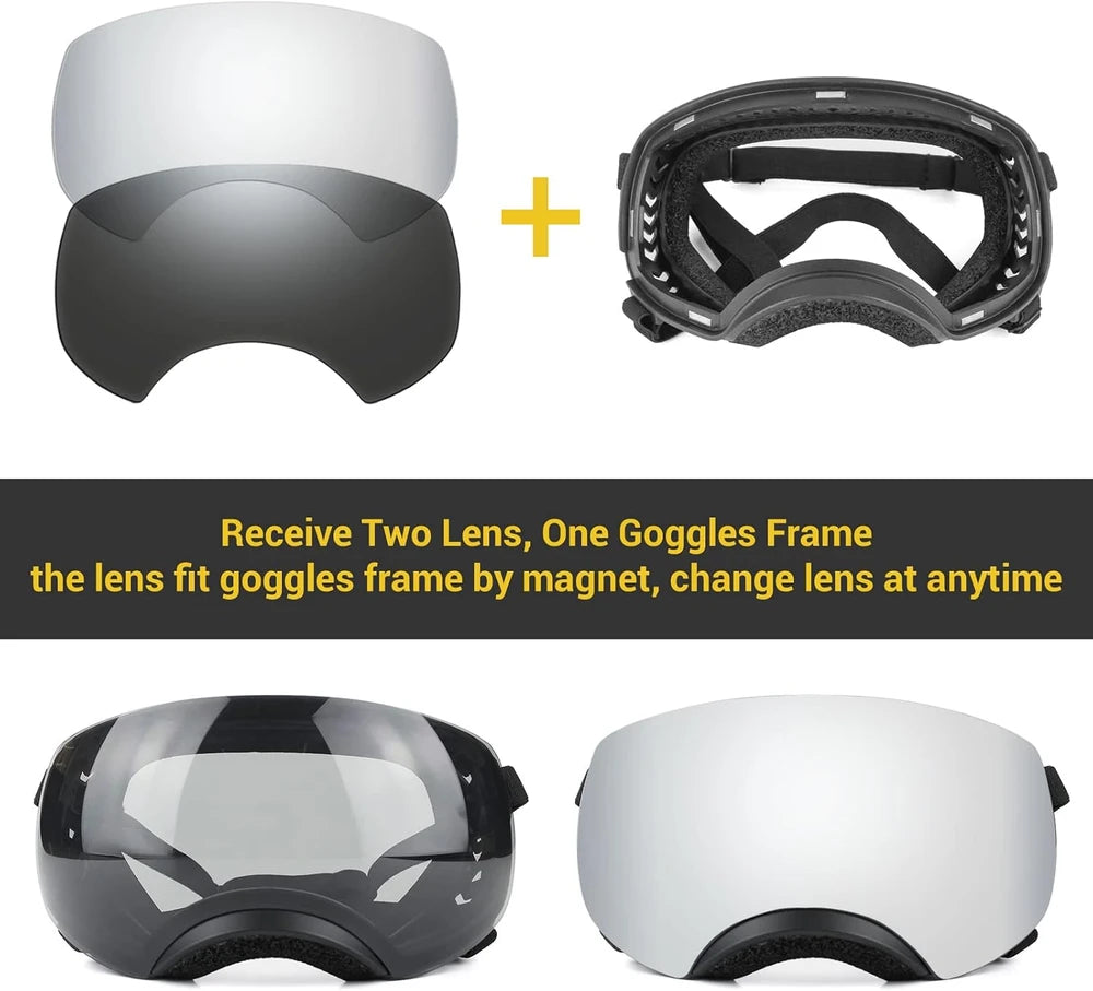 PawPeak's Interchangeable Dog Goggles